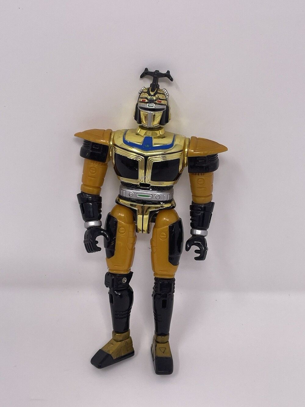 Saban Power Rangers & Beetleborgs Lot - 1997 Gold Beetleborg & Dino Thunder Red - Picture 2 of 16